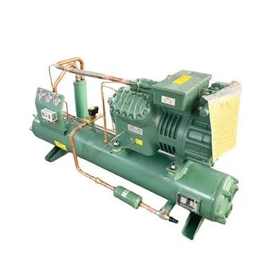 30HP জল - বিটজার সেমি - হারমেটিক সংক্ষেপক সহ শীতল চিলার ইউনিট